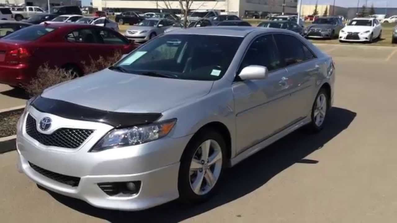 Pre Owned Silver 2010 Toyota Camry Se Sherwood Park Alberta