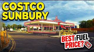 POV Driving to Costco Sunbury Petrol Station ⛽ | Live Traffic M3 (Greater London)