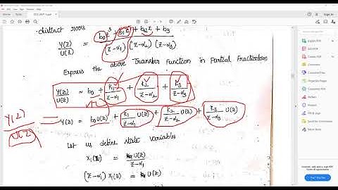 JNTUK R16 IV EEE II SEM  DIGITAL CONTROL SYSTEMS UNIT3 TOPIC DIAGONAL CANONICAL FORM 1