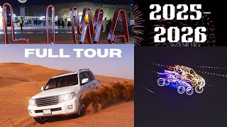 LIWA International Festival, Abu Dhabi |2026 | Motorsport| Full tour #vlog #viral #fireworks #2026