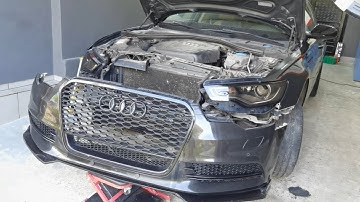 AUDI A6 C7 Voorbumper Verwijderen Stap Voor Stap!