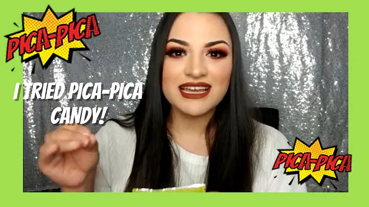 FIRST TIME TRYING PICA-PICA CANDY & REVIEW | CYNTHIA AVILES