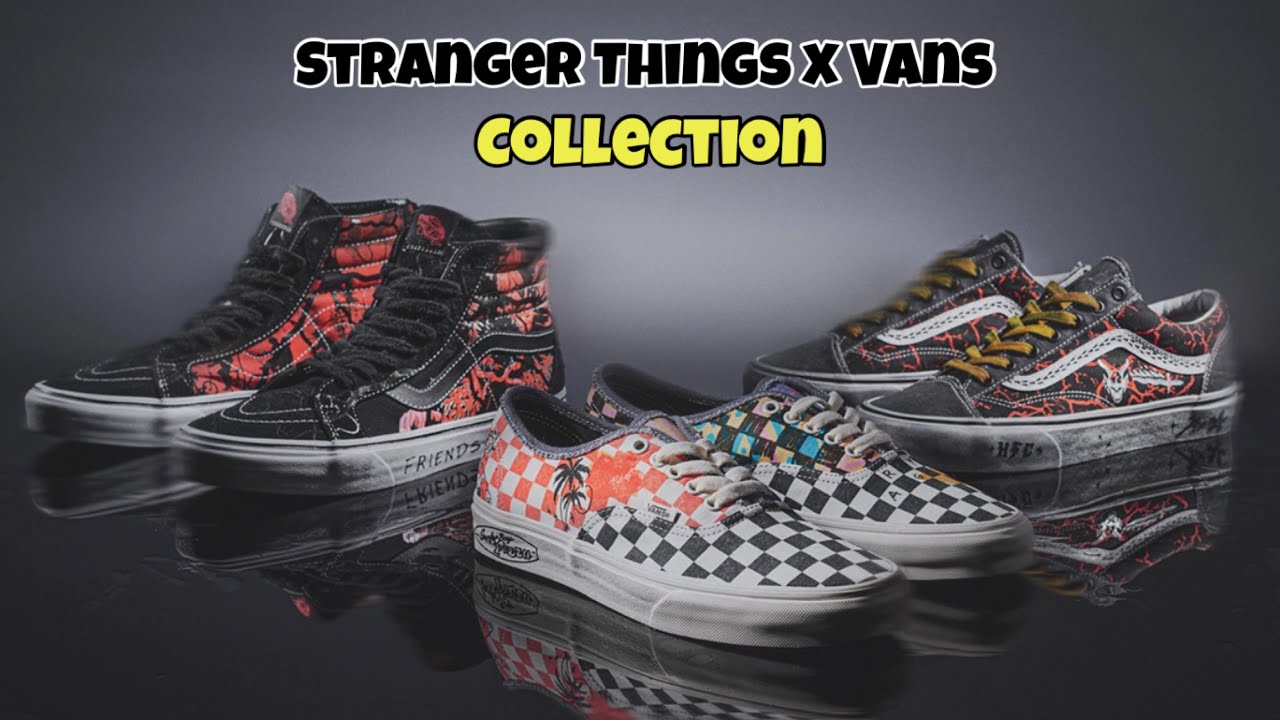 Stranger Things x Vans Collection