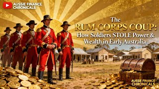 The RUM CORPS COUP: How Soldiers STOLE Power & Wealth in Early Australia.