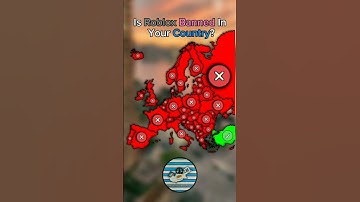 Is Roblox Banned In Your Country? #mapper #mapping #europe #geography #map #memes #history