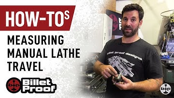 Lathe Tip: How-to Measure the Carriage Distance On A Manual Engine Lathe