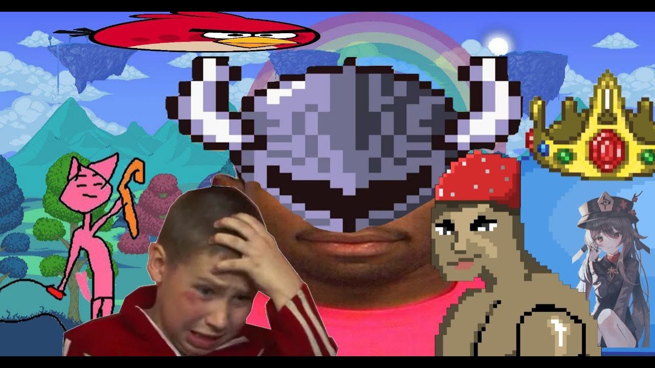 ТЕРРАРИЯ, Но мои РУКИ из ЖОПЫ! Как НЕ надо играть в терку. - YouTube