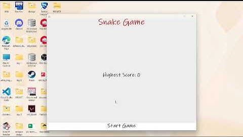 Java Project video of  Snake game