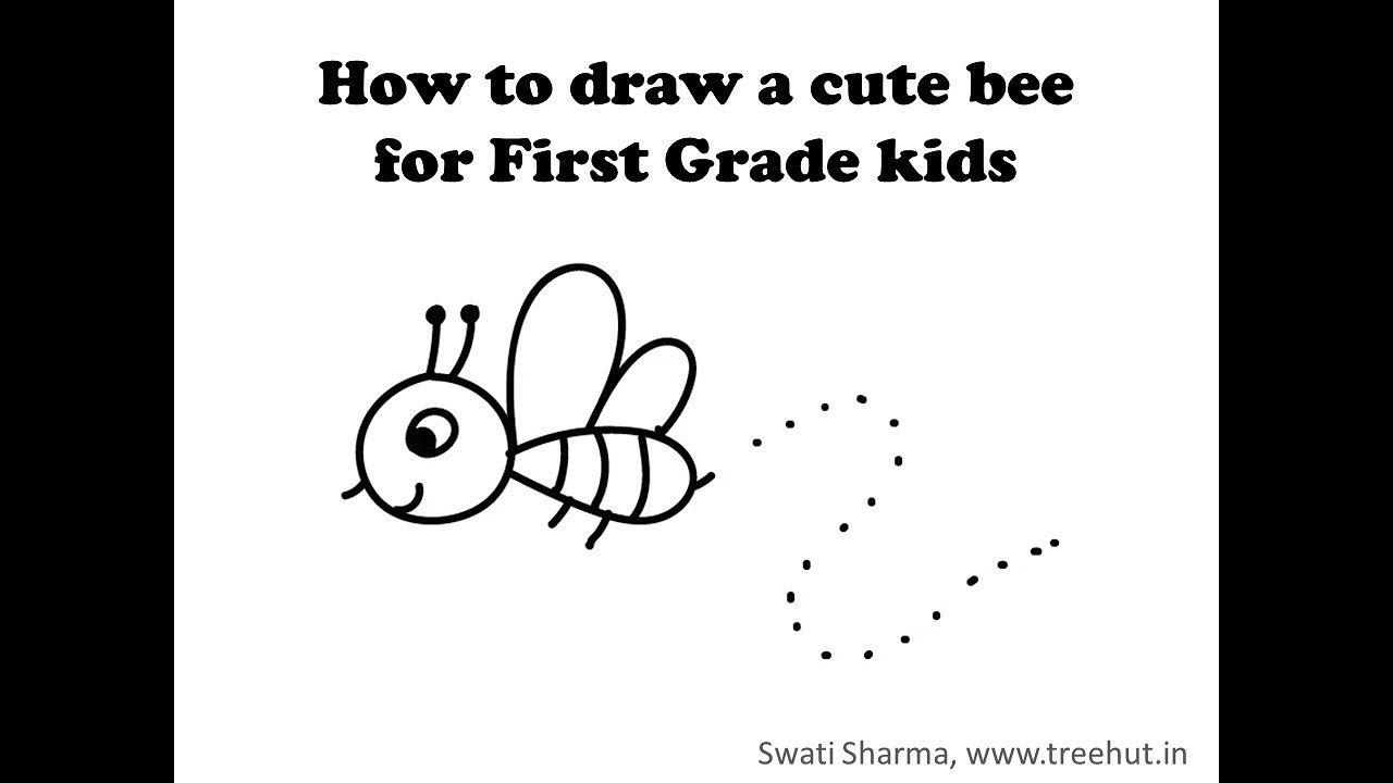 How to Draw a Bee: Step-by-Step Tutorial for Kids