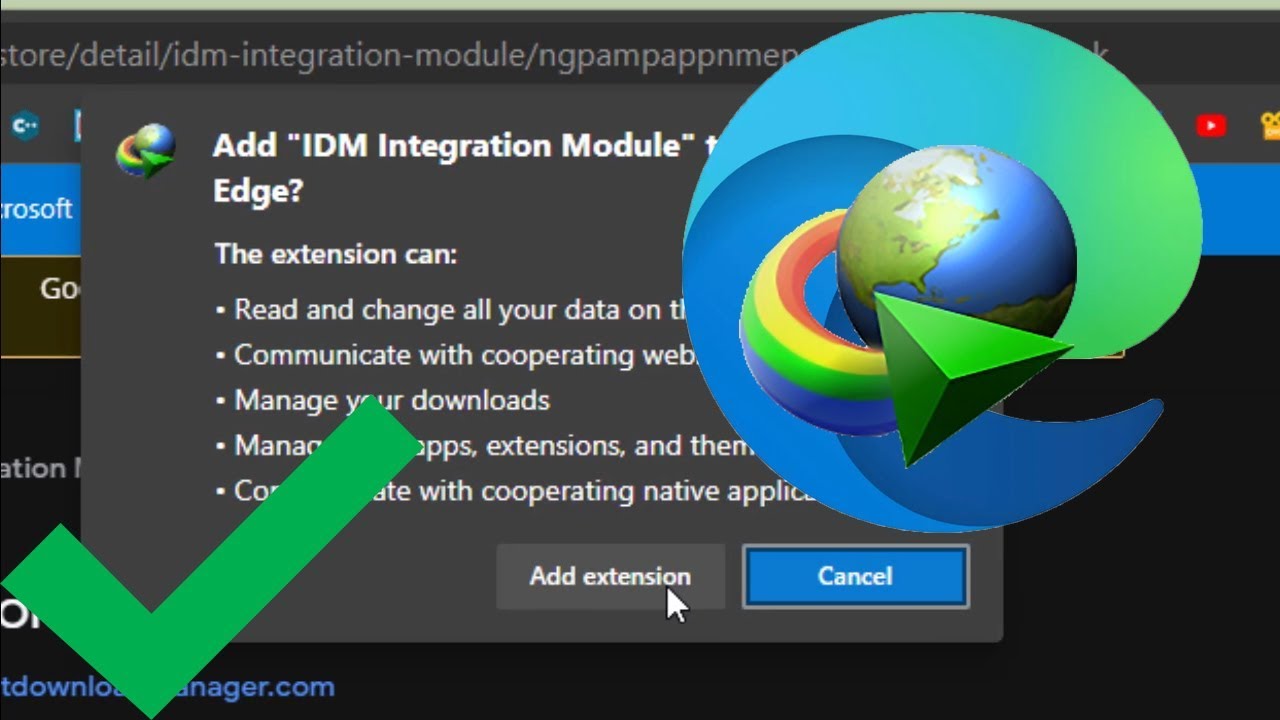 Idm Extension For Edge / Enable IDM extension on Edge Chromium Browser-Integrate ...