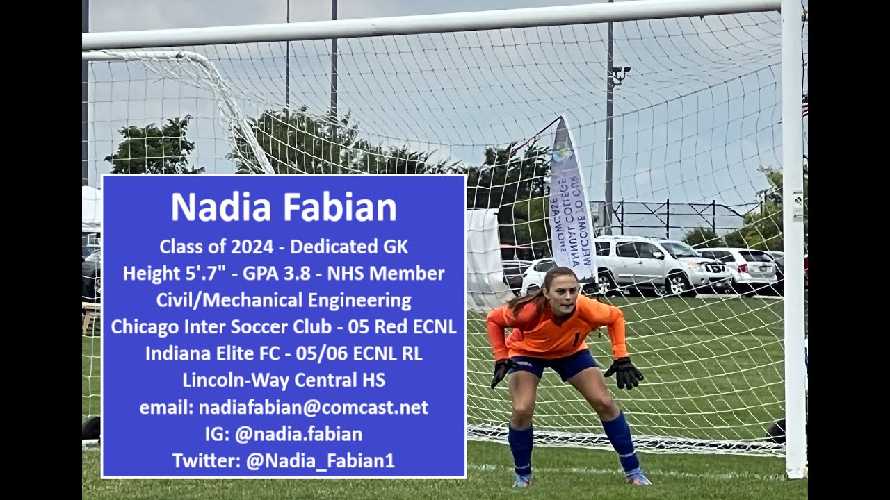 Nadia Fabian GK 2024 Chicago Inter Showcase 2023 Highlights July 7