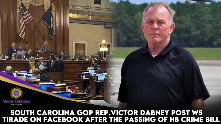 South Carolina GOP Rep.Victor Dabney Post WS Tirad...