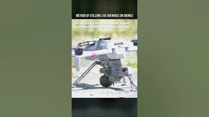 Method of Utilizing Live Grenades on Drones