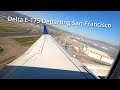 Delta e175 departing san francisco sf