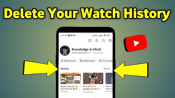Watch History Kaise Delete Kare | Youtube Par Video Dekhne Ke Baad Delete Kaise Kare