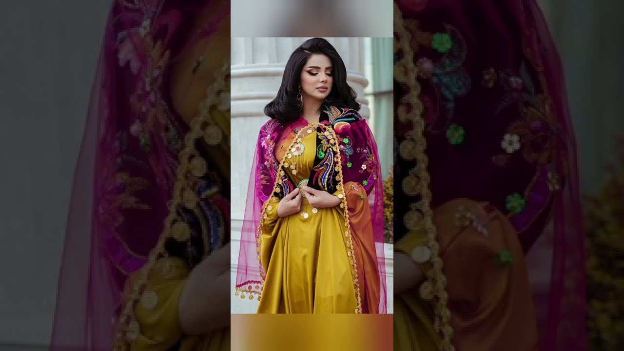 چەند دیزاینێکی جلی کوردی بۆ نەورۆزی ئەمسال 2022.. مجموعة موديلات للزي الكوردي لنوروز هذا العام 💛❤️💚