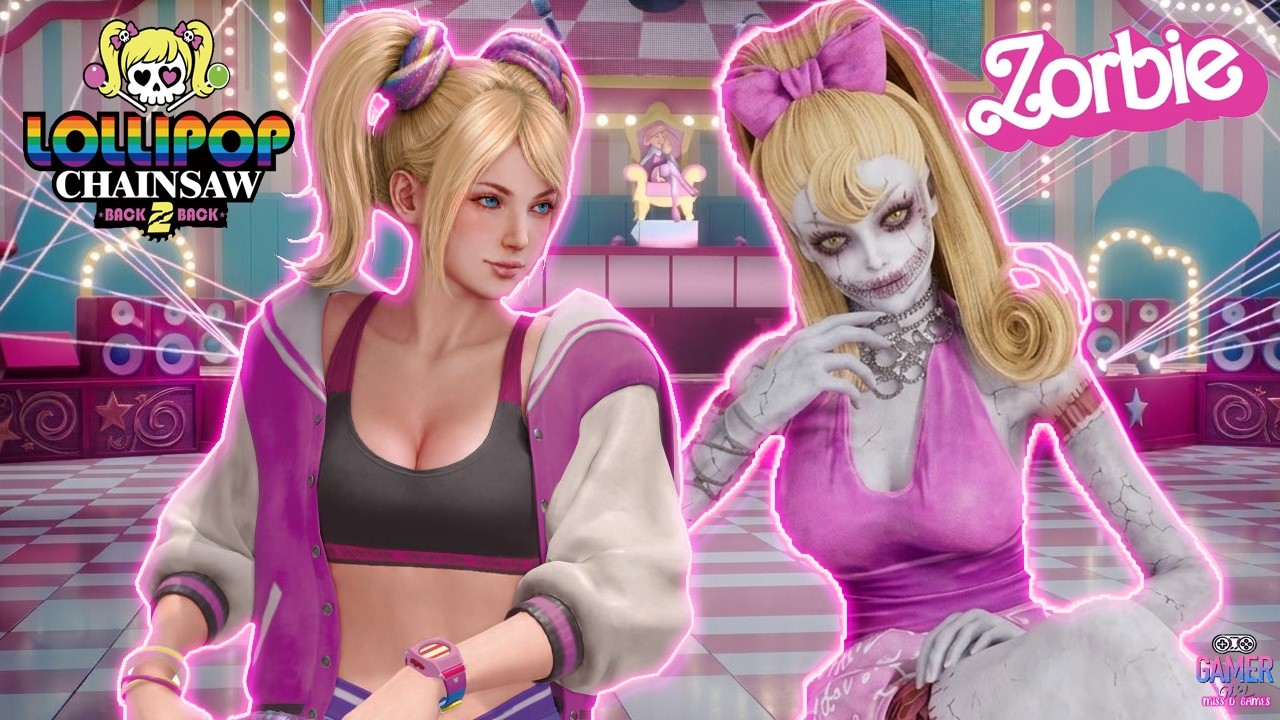 Lollipop 🍭 🌈🛼✨💖Chainsaw Back2Back ZORBIE