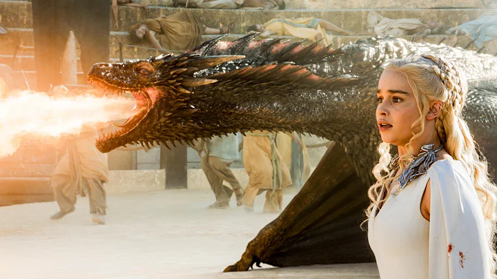 Drogon Rescues Daenerys Targaryen - Game of Thrones Season 5 Episode 9 - S05E09