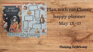 Plan with me- May 13-17
