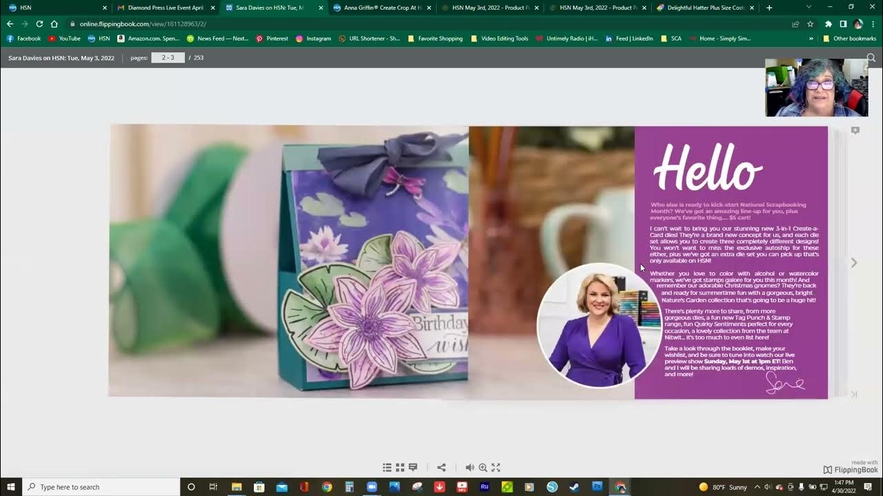 HSN Craft Day Preview by TheMaddScrapper YouTube
