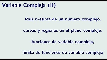 Desarrollo teórico de variable compleja 2