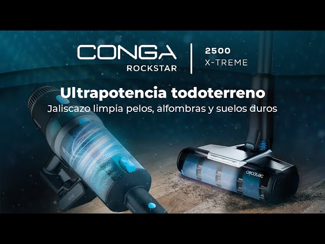 Cecotec Conga Rockstar Station Aspiradora escoba Base de carga