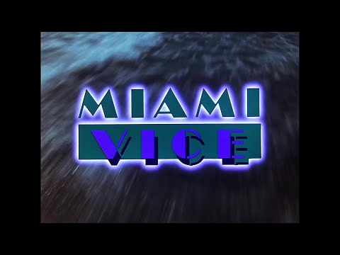 Miami Vice - 4K (1984–1989) NBC - Opening credits