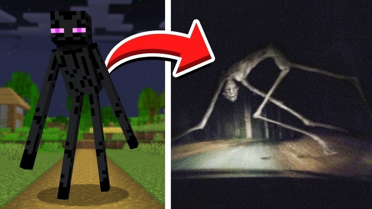 Minecraft Mobs CAPTURADOS NA VIDA REAL