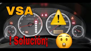 Se enciende Luz VSA Y triángulo de Emergencia.  No acelera, Honda Crv 😱 *Solución*
