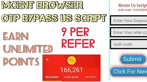 [No access code needed] MCENT Browser OTP BYPAAS script [proof] mcent browser us script [big loot]