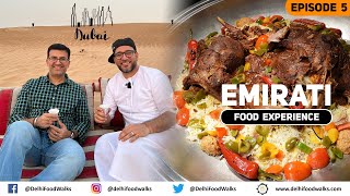 Ultimate EMIRATI Food Experience I Majboos - The National Dish of UAE + Luqaimat + Regag + Umm Ali