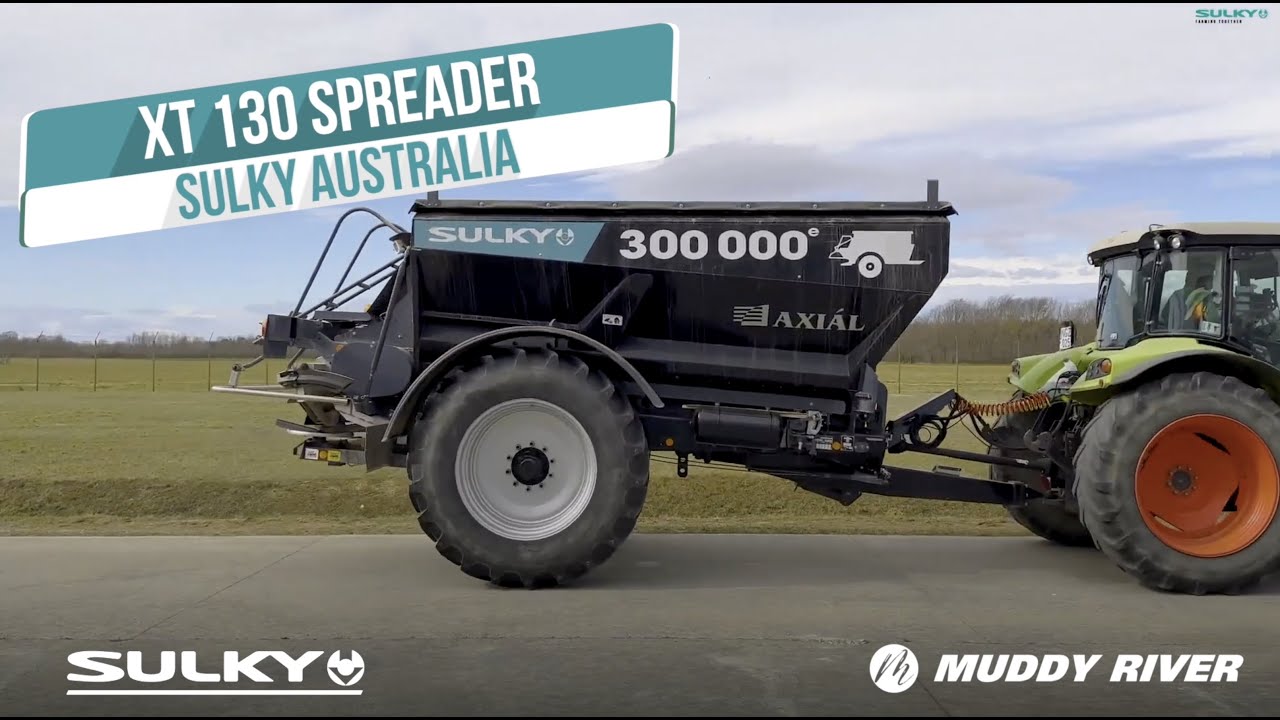 Sulky Fertiliser Spreader XT130 YouTube