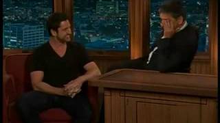 The Late Late Show with Craig Ferguson - Gerard Butler