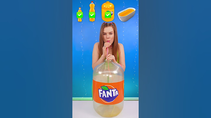 From Small To GIANT Fanta 😋 #shorts