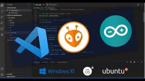 Como fazer instalação do Platformio IDE e VSCode - ARDUINO AVANÇADO