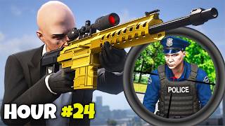 I Spent 24 Hours as A Stealthy Hitman In GTA 5