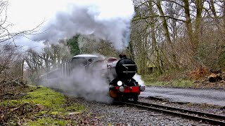 Ravenglass & Eskdale Railway - Beckfoot Bank and Ravenglass - 5th April 2023