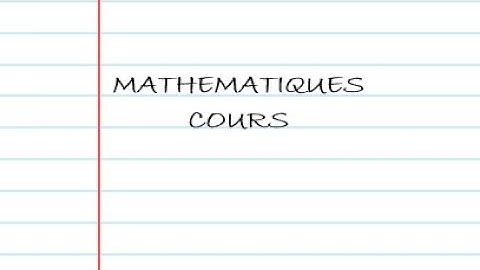 Déterminants - Cours 1