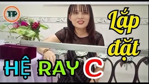 🔴CÁCH LẮP ĐẶT HỆ RAY C CẦU TRỤC🔴CACH LAP DAT HE RAY C CAU TRUC, CON LĂN TREO CÁP DẸT