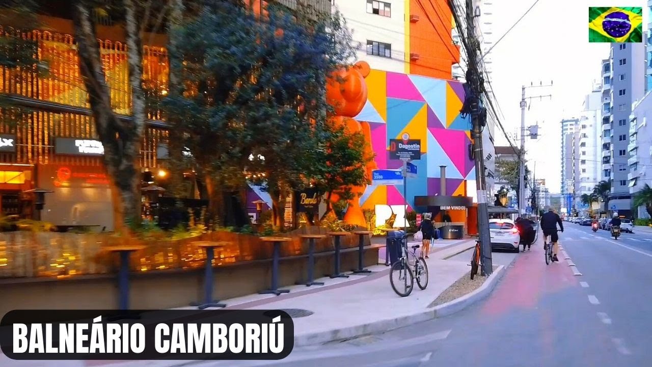 🇧🇷 BALNEÁRIO CAMBORIÚ PASSEIO VIRTUAL DA AVENIDA BRASIL ATÉ A QUINTA AVENIDA pitermuniz YouTube