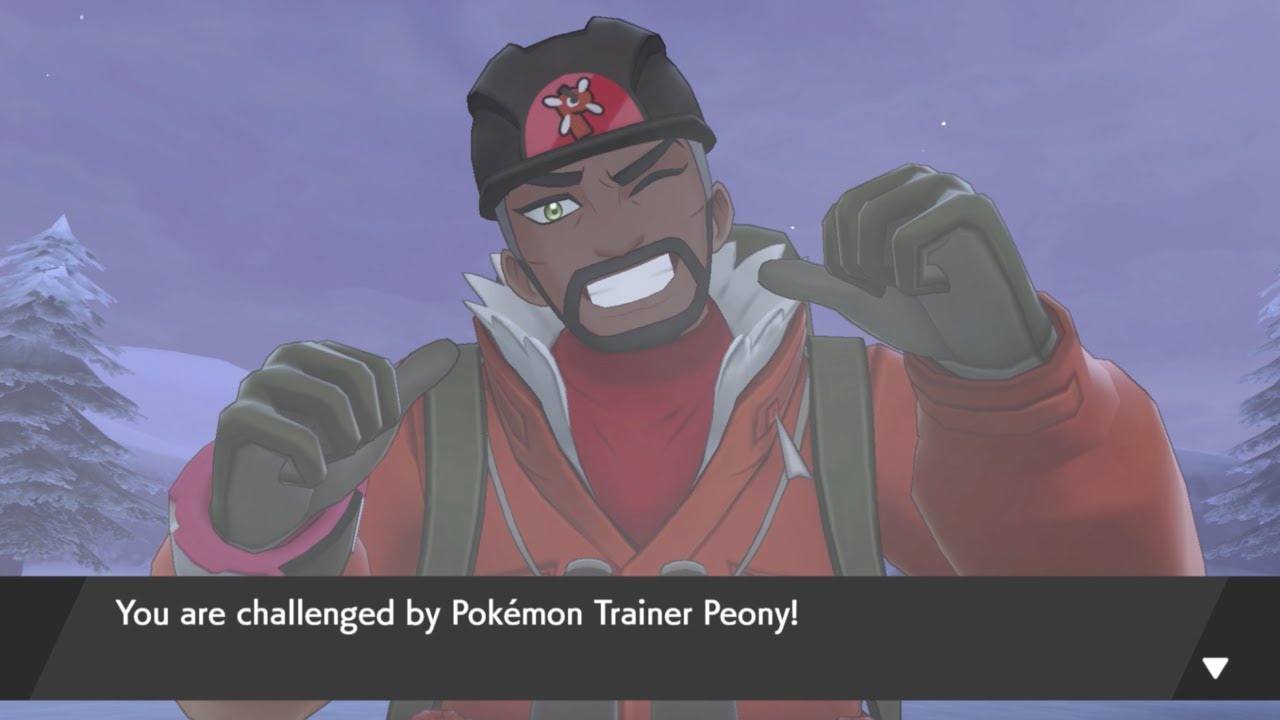 Vs. Peony - Crown Tundra DLC - Pokemon Sword - YouTube