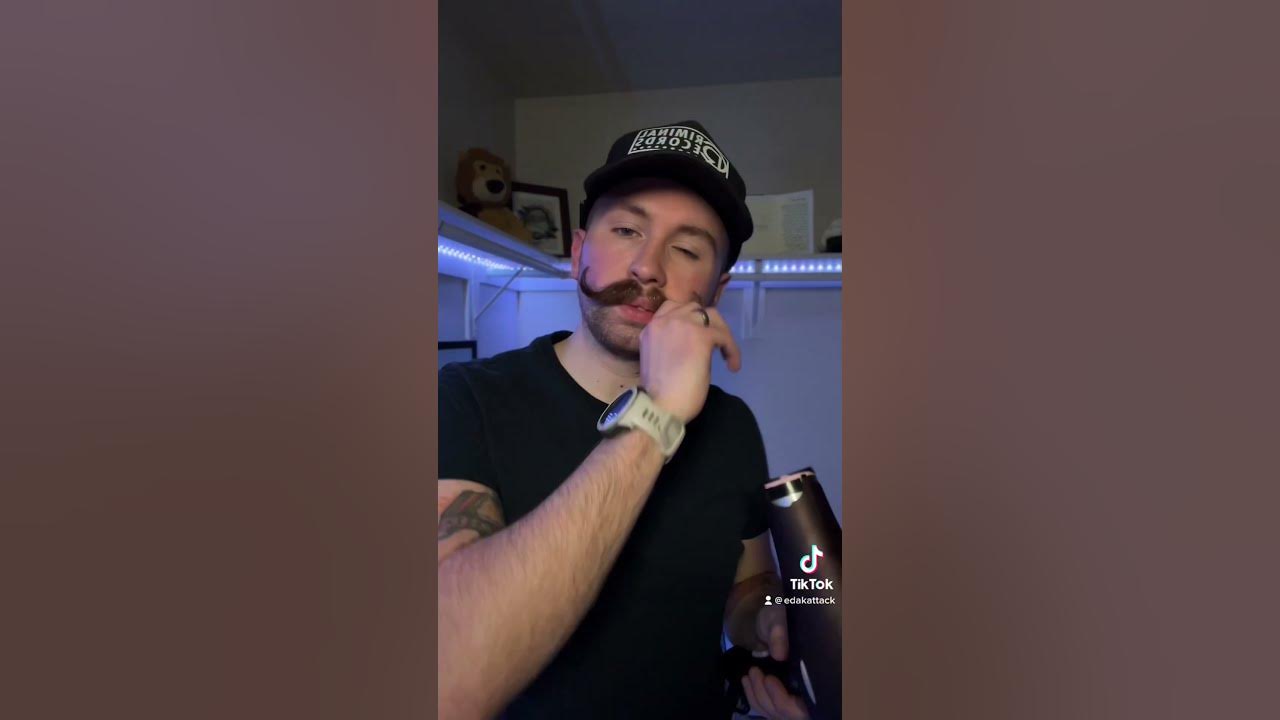 Styling a natural handlebar mustache YouTube