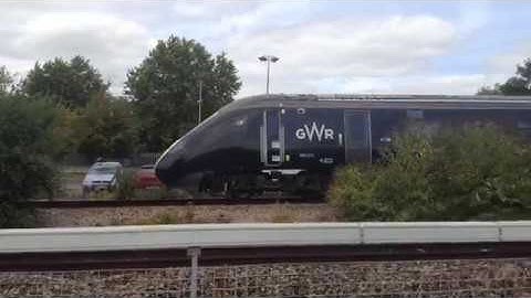 GWR class 800 departing chippenham