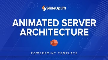 Animated Server Architecture PowerPoint Template