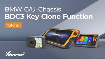 How BMW G/U Chassis BDC3 Key Clone Works on Xhorse VVDI Key Tool Plus