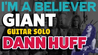 Dann Huff Guitar Solo / Video Demo - I'm A Believer by Giant - YouTube
