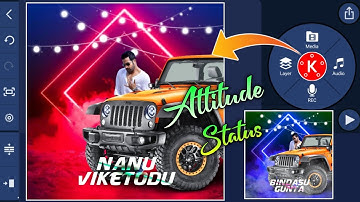next level boys attitude status video edit with kinemaster in Telugu for WhatsApp 2021