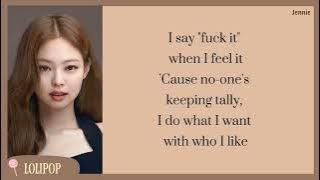 BLACKPINK - 'TALLY' (Lyrics)