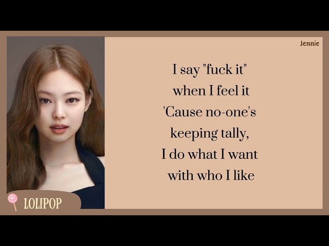 BLACKPINK - 'TALLY' (Lyrics) class=