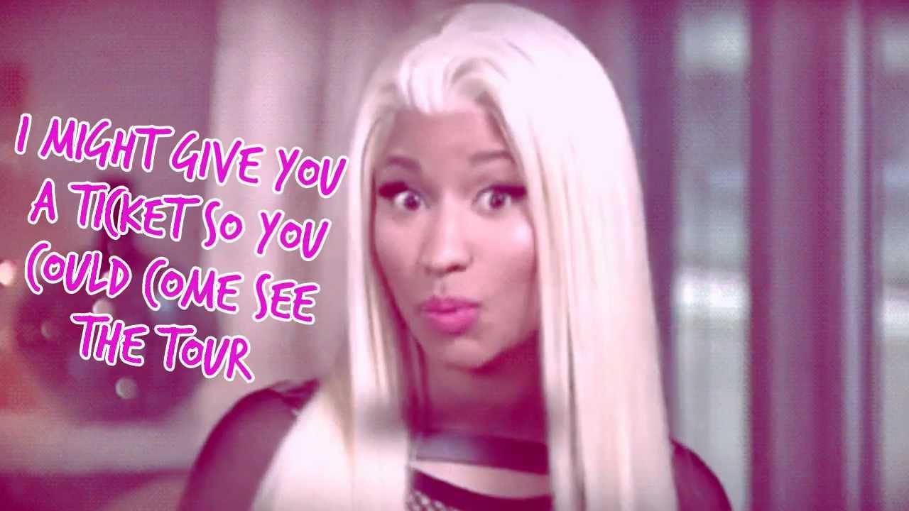 Nicki Minaj - The Boys (Lyrics On Screen) feat. Cassie